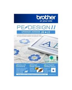 Brother SAVRPED11 PE-DESIGN 11 Personal Embroidery and Sewing Digitizing Software Upgrade