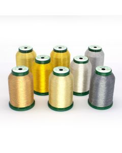 Kingstar Precious Metals Metallic Embroidery Thread Kit
