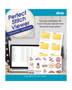 DIME Designs in Machine Embroidery Perfect Stitch Viewer Software #3