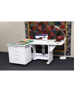 Koala Quilter's Vision and Companion Chest Sewing Machine Cabinet 