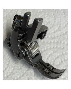 Industrial Grade Adjustable Roller Zipper Foot for Straight Stitch Sewing Machines