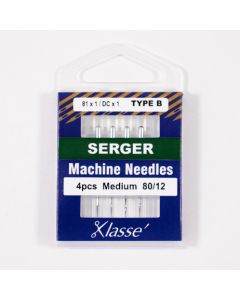Klasse Serger Needle Type B: DCx1, 81x1  Size 80/12