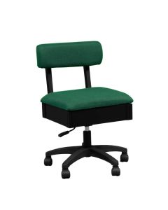 SewFine Hydraulic Sewing Chair  Kelly Green