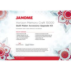 Janome Memory Craft 15000 Quilt Maker Embroidery Machine Upgrade Kit