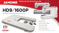 Janome Advanced Accessory Kit for 1600 Series and HD9