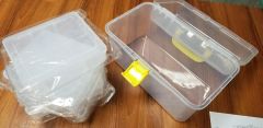 Clear Sewing Notions Tool Box