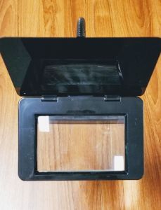 Flexible Desk Lamp with Magnifier