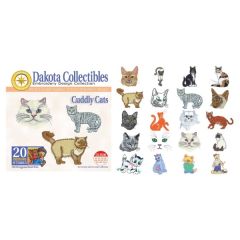 Dakota Collectibles Cuddly Cats Embroidery Designs