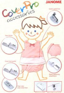 Janome Cover Pro Accessories DVD