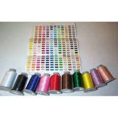Exquisite Top 10 Colors Embroidery Thread Set
