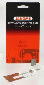 Janome Buttonhole Stabilizer Plate