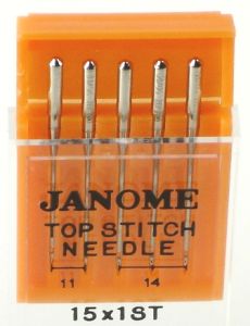 Janome Top Stitch Needle Assorted Size Pack