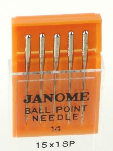 Janome Ball Point Size 14 Needle Pack