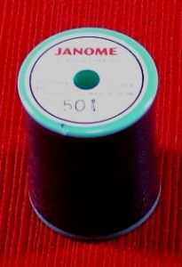 Janome Embroidery Bobbin Thread Black 300m Spool