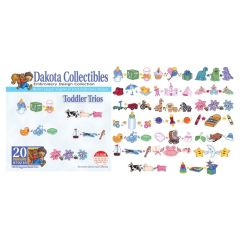 Dakota Collectibles Toddler Trios Embroidery Designs
