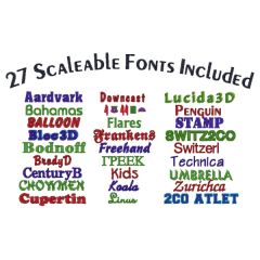 BuzzWord Embroidery Lettering Software