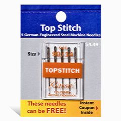 Klasse Topstitch 90/14 Needle 5 Per Pack
