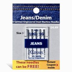 Klasse Jeans Denim Needle Size 16