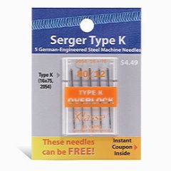 Klasse Serger Needles Type K