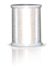 Brother MT997 Metallic Embroidery Thread Light Silver
