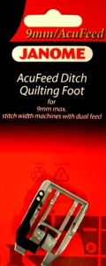 Janome Acufeed Ditch Quilting Foot 9mm (202103006)