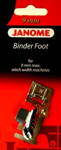 Janome Binder Foot 9mm