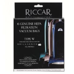 Riccar Brilliance Vacuum Cleaner Bags Type W