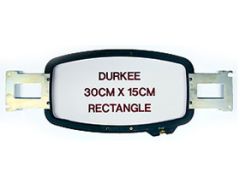 Durkee Embroidery Machine Hoop - 30cm x 15cm (12 Inch x 6 Inch) Rectangle