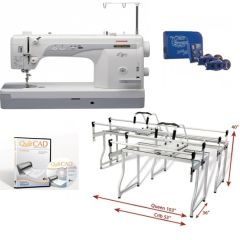 Grace Frame Metal Queen Sure Stitch with Janome 1600P-QC