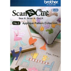 Brother  Scan N Cut Applique Pattern Collection No. 2