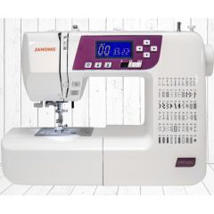 Janome 3160QDC-G Computerized Sewing Machine in Purple