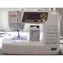 Janome 3160QDC-T Gold Computerized Sewing Machine - Recent Trade