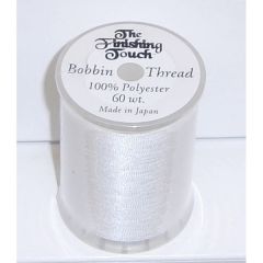The Finishing Touch Embroidery Bobbin Thread 60 wt in White