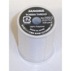 Janome 100% Polyester Embroidery Bobbin Thread 328yd