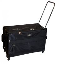 Tutto 28" Sewing and Embroidery Machine Trolley On Wheels in Black