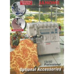 Janome 1200D Serger DVD on Optional Accessories
