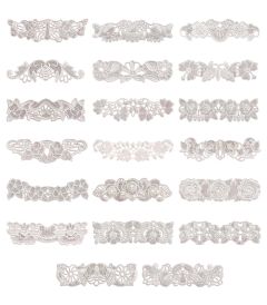 DIME Inspirations Collection Embroidery Designs #17 Timeless Lace Borders