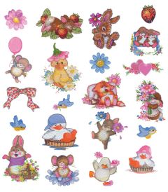 DIME Inspiration Collection Embroidery Designs #36 Image By Design - Cutes
