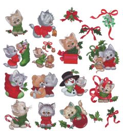 DIME Inspiration Collection Embroidery Designs #53 Morehead Kitten Knits