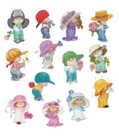 DIME Inspirations Collection Embroidery Designs #63 Morehead Undercover Kids