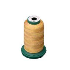 Equisite 1000m Yellow Variegated Thread - V105