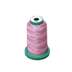 Exquisite 1000m Red Variegated Thread - V106