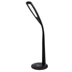 OttLite Natural Daylight LED Flex Desk Lamp in Black New