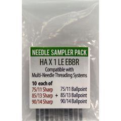 Triumph Commercial Embroidery Machine Needles EBBR Sampler Pack