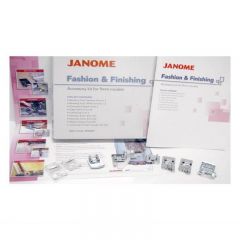 Janome Fashion & Finishing Accessory Foot Kit for 9mm Machines