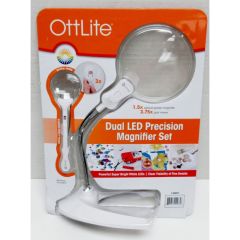 OttLite Dual LED Precision Magnifier Set