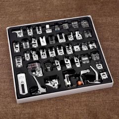 Multifunctional 32 Piece Sewing Machine Foot Kit for Many Brand