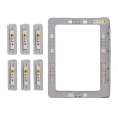 Magnetic Embroidery Hoop for Brother PE800, PE900, SE2000, NS1250e, NS2850D Baby Lock Bloom Accord