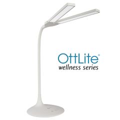OttLite Pivot LED Desk Lamp with Dual Shades CSN5900C