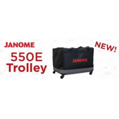 Janome 550e Embroidery Machine Trolley on Wheels 
